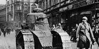 Presença de tanques belgas na ocupação de Ruhr