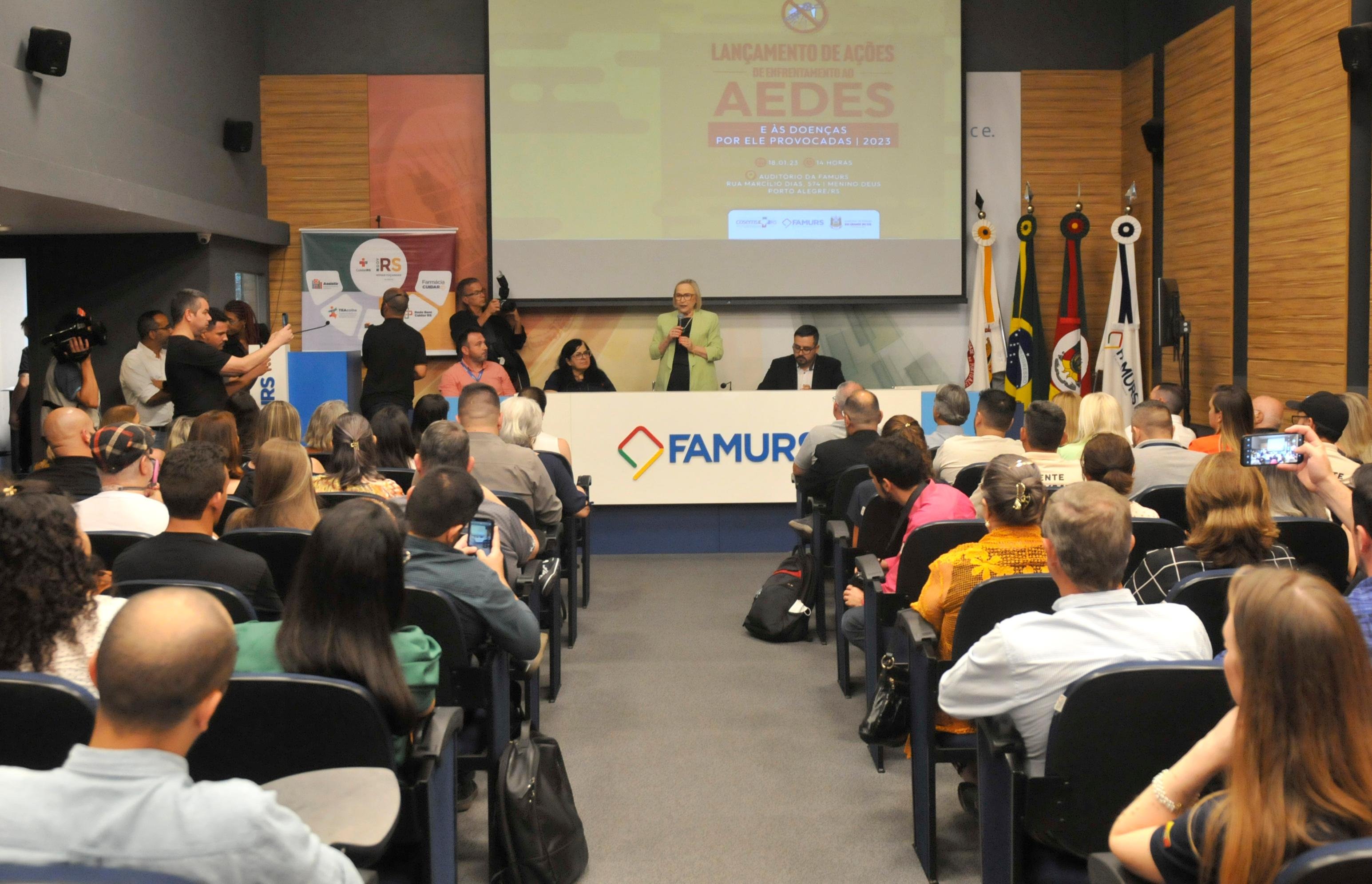 Evento ocorreu na Famurs, em Porto Alegre