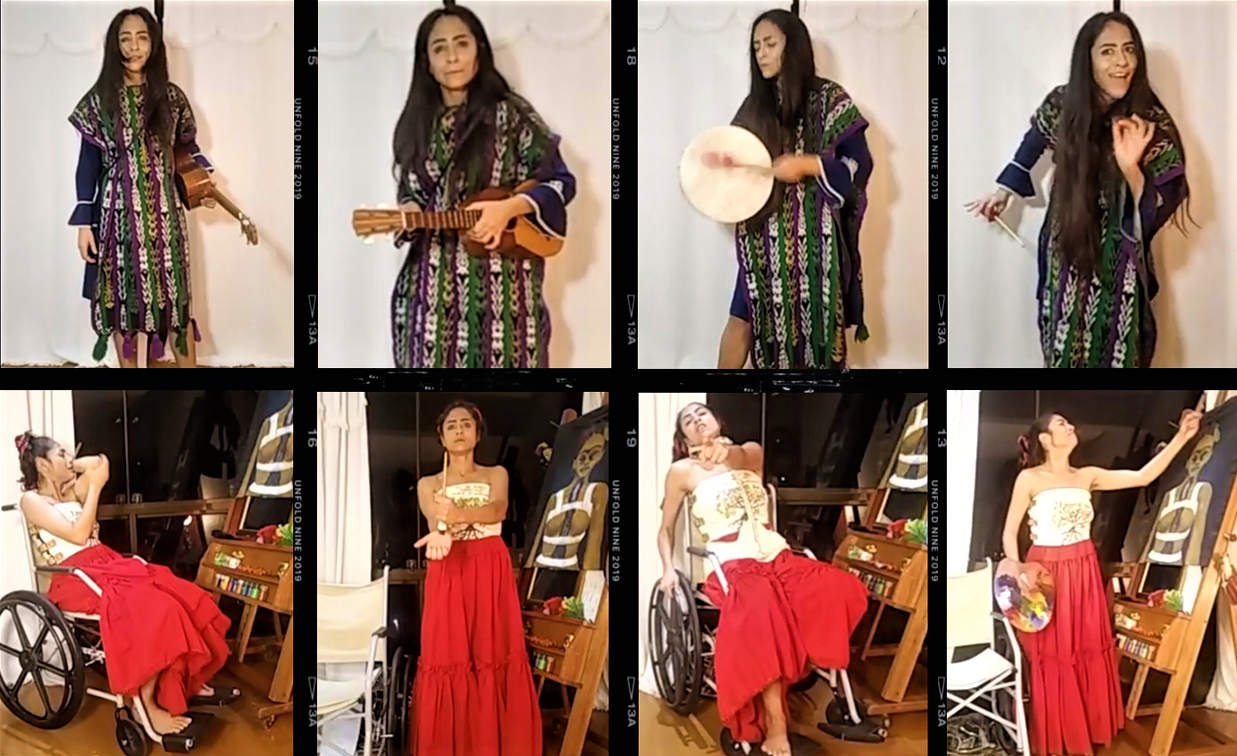 A dire&ccedil;&atilde;o &eacute; de Ju&ccedil;ara Gaspar, com recortes da correspond&ecirc;ncia de Violeta Parra e Frida Kahlo, excertos de &Eacute;rico Ver&iacute;ssimo, Ivo Bender e Sarah Kane