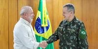 Lula teve primeiro reunião com novo comandante das Forças Armadas