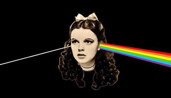 O Cine Floyd executa ao vivo na integra o disco "The Dark Side Of The Moon" e exibe no tel&atilde;o o filme "O M&aacute;gico de Oz"