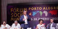 Márcio Macêdo esteve em Porto Alegre para o Fórum Social Mundial
