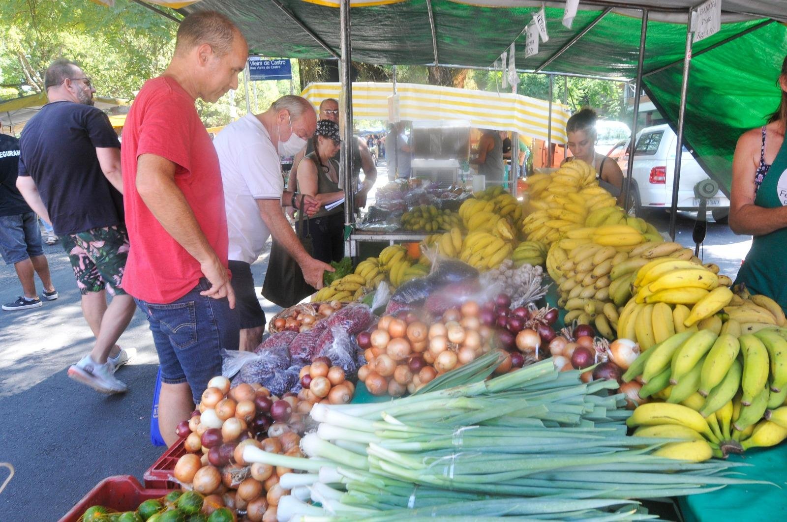 Feira Ecol&oacute;gica do Bom Fim, em Porto Alegre