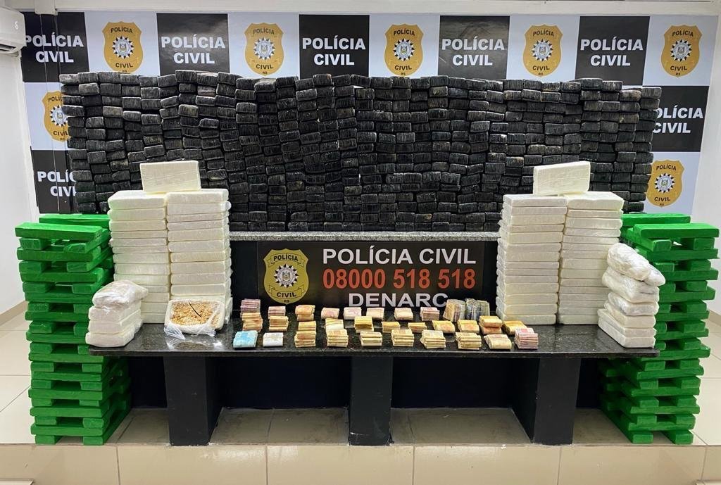 Segundo a Pol&iacute;cia Civil, o preju&iacute;zo ao crime organizado supera R$ 5 milh&otilde;es