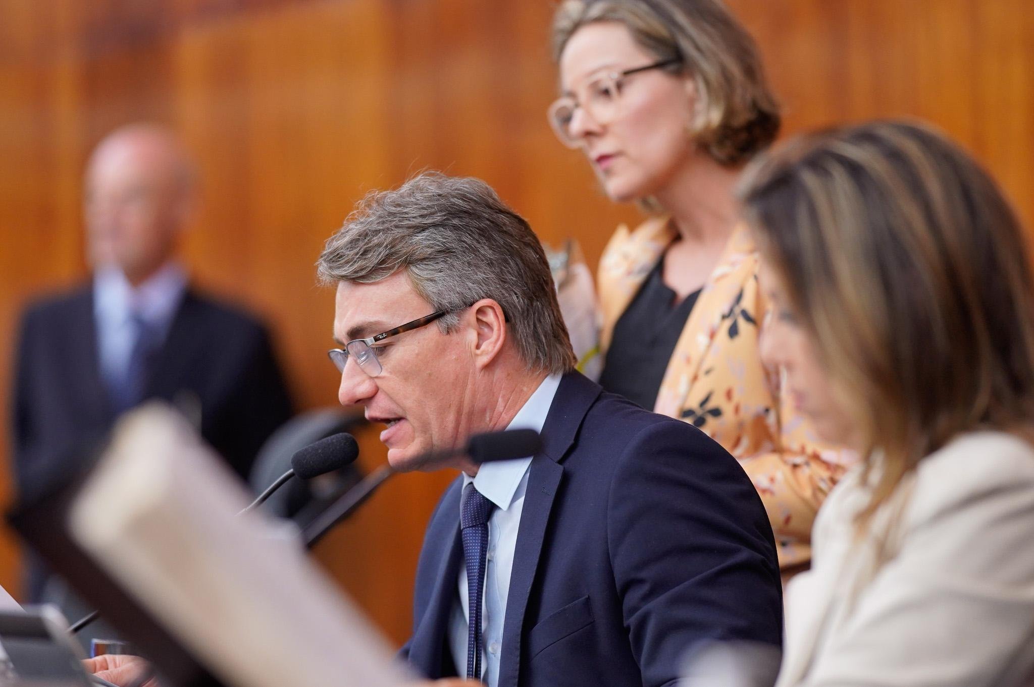 O presidente Vilmar Zanchin comandou os trabalhos