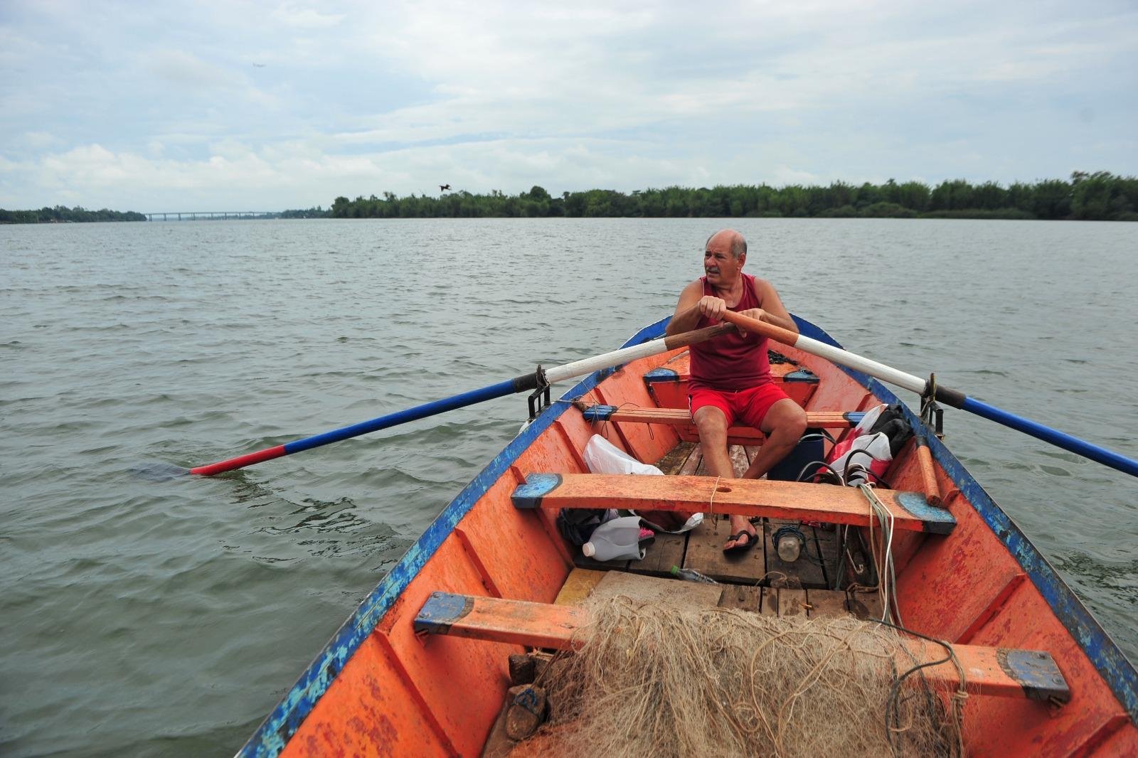 Luiz Carlos Maciel &eacute; pescador h&aacute; mais de seis d&eacute;cadas na &aacute;rea da Col&ocirc;nia Z-5
