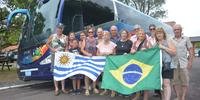 Grupo de 25 uruguaios passou uma semana no Litoral Norte do RS