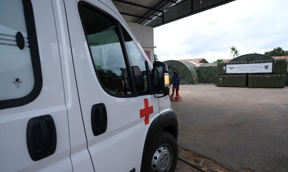 Ind&iacute;genas da &aacute;rea Yanomami, em Roraima, t&ecirc;m sofrido com casos de desnutri&ccedil;&atilde;o, desidrata&ccedil;&atilde;o e doen&ccedil;as como mal&aacute;ria e pneumonia