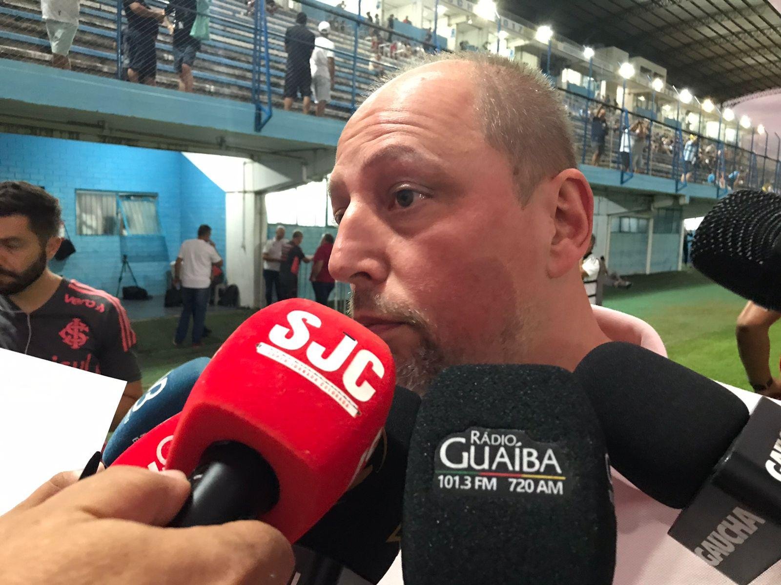 Presidente do Inter, Alessandro Barcellos