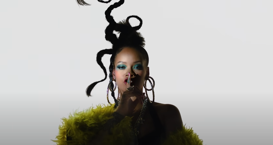 Imagem faz parte do clipe de divulga&ccedil;&atilde;o do Super Bowl, neste domingo, dia 12, quando Rihanna faz o show do intervalo