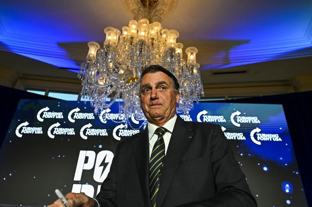Bolsonaro em evento nos EUA