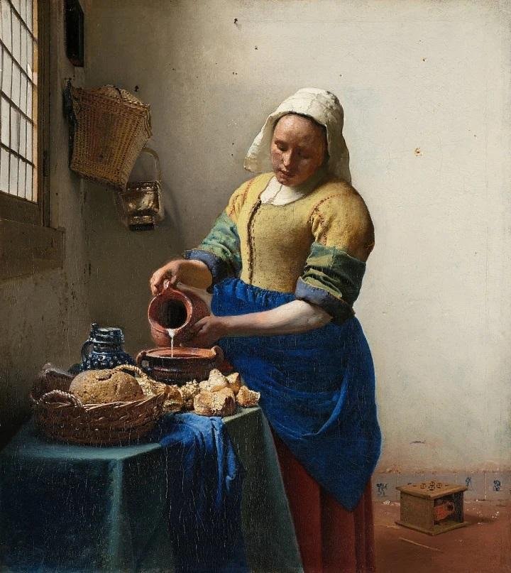 Pintura 'A Leiteira' (1660)