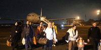Desembarque ocorreu nesta madrugada na Base Aérea do Galeão, no Rio de Janeiro.