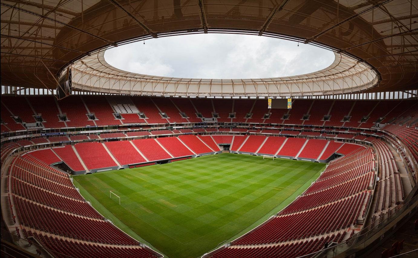 Est&aacute;dio j&aacute; foi palco de tr&ecirc;s jogos do Gr&ecirc;mio