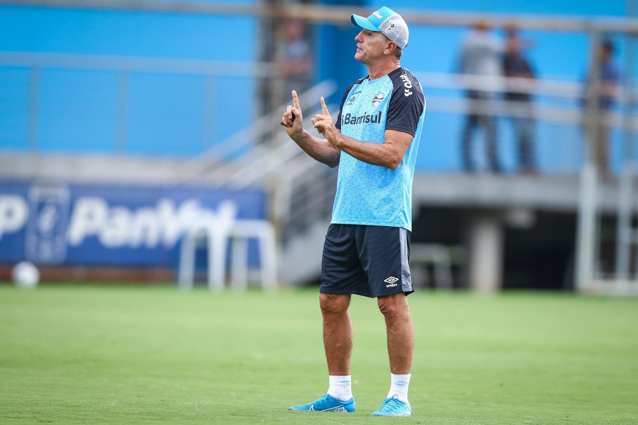 Renato vai comandar o Gr&ecirc;mio contra o S&atilde;o Luiz, em Iju&iacute;