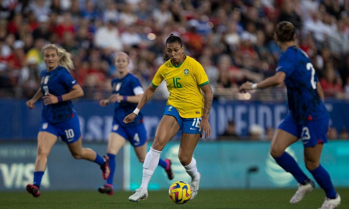 Partida encerrou a participa&ccedil;&atilde;o brasileira no torneio She Believes