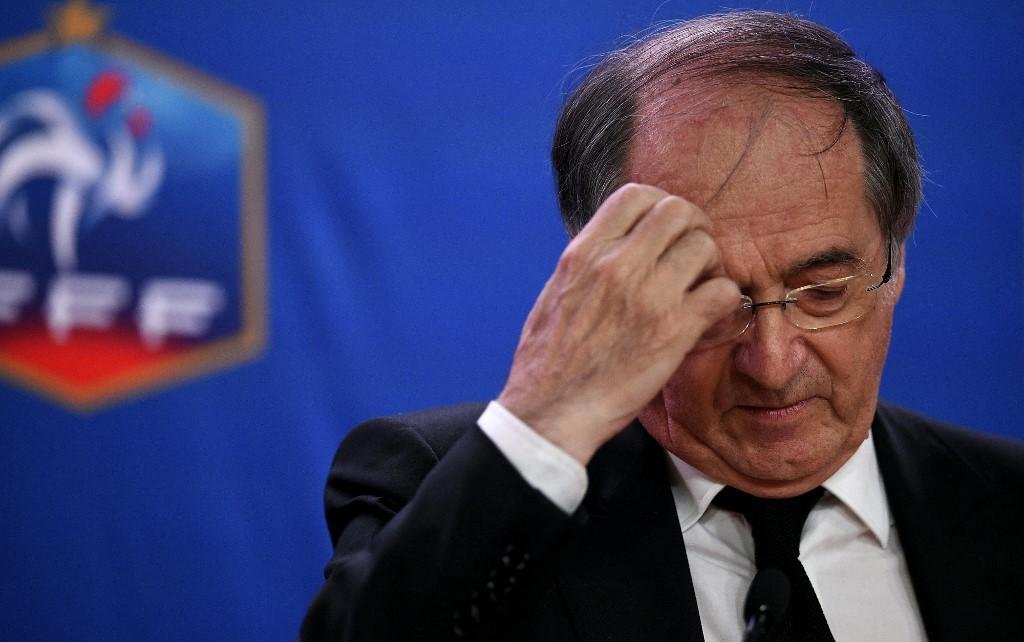 No&euml;l Le Gra&euml;t renunciou ao cargo de presidente da Federa&ccedil;&atilde;o Francesa de Futebol