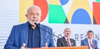 O presidente Lula durante cerimônia de reinstalação do Conselho Nacional de Segurança Alimentar e Nutricional – CONSEA