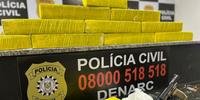 Denúncia levou a polícia até o suspeito de tráfico de drogas