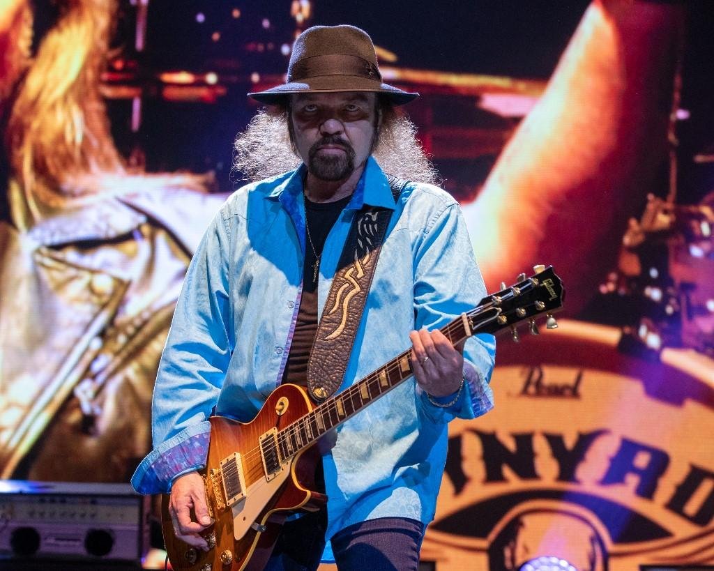 Apresenta&ccedil;&atilde;o de Gary Rossington durante o KAABOO Texas no AT&T Stadium em Arlington