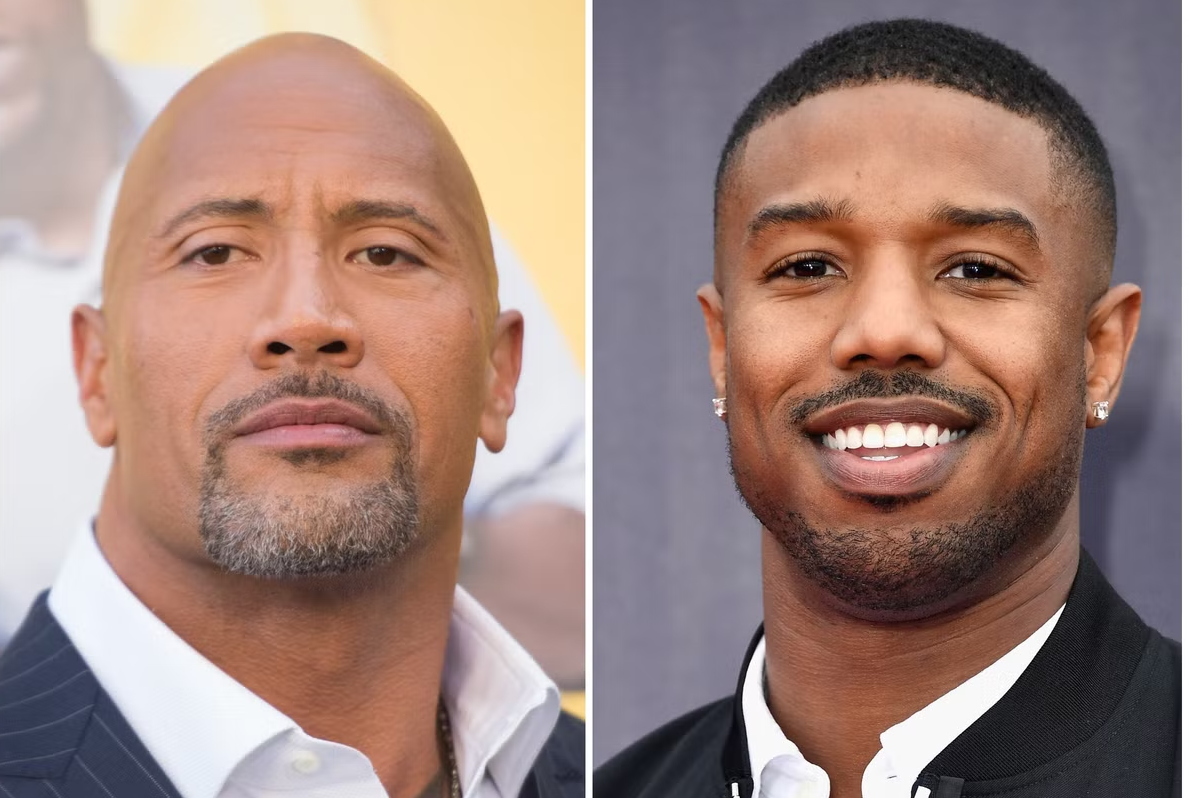Dwayne Johnson e Michael B. Jordan participam da festa do Oscar como apresentadores de categorias